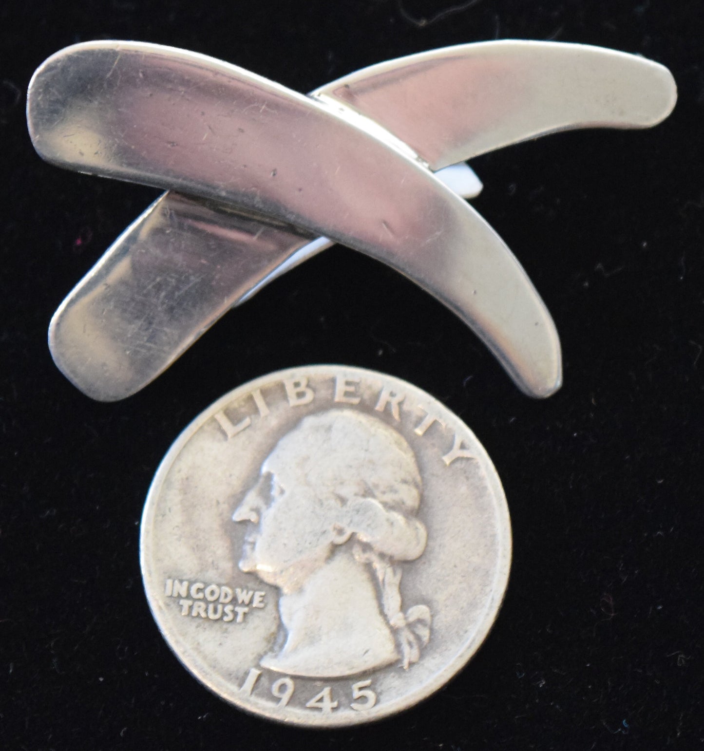 Vintage, sterling silver, Paloma Picasso inspired brooch