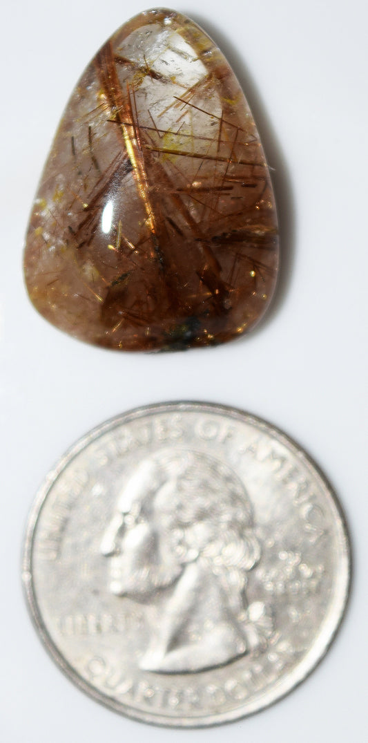 Who doesn't love Rutilated Quartz? This one is a beauty!