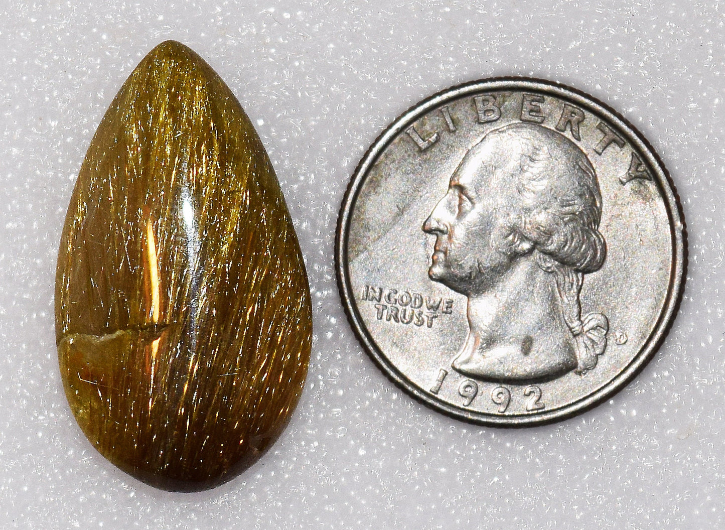 Rutile like thick, blonde hair! A beautiful gem!