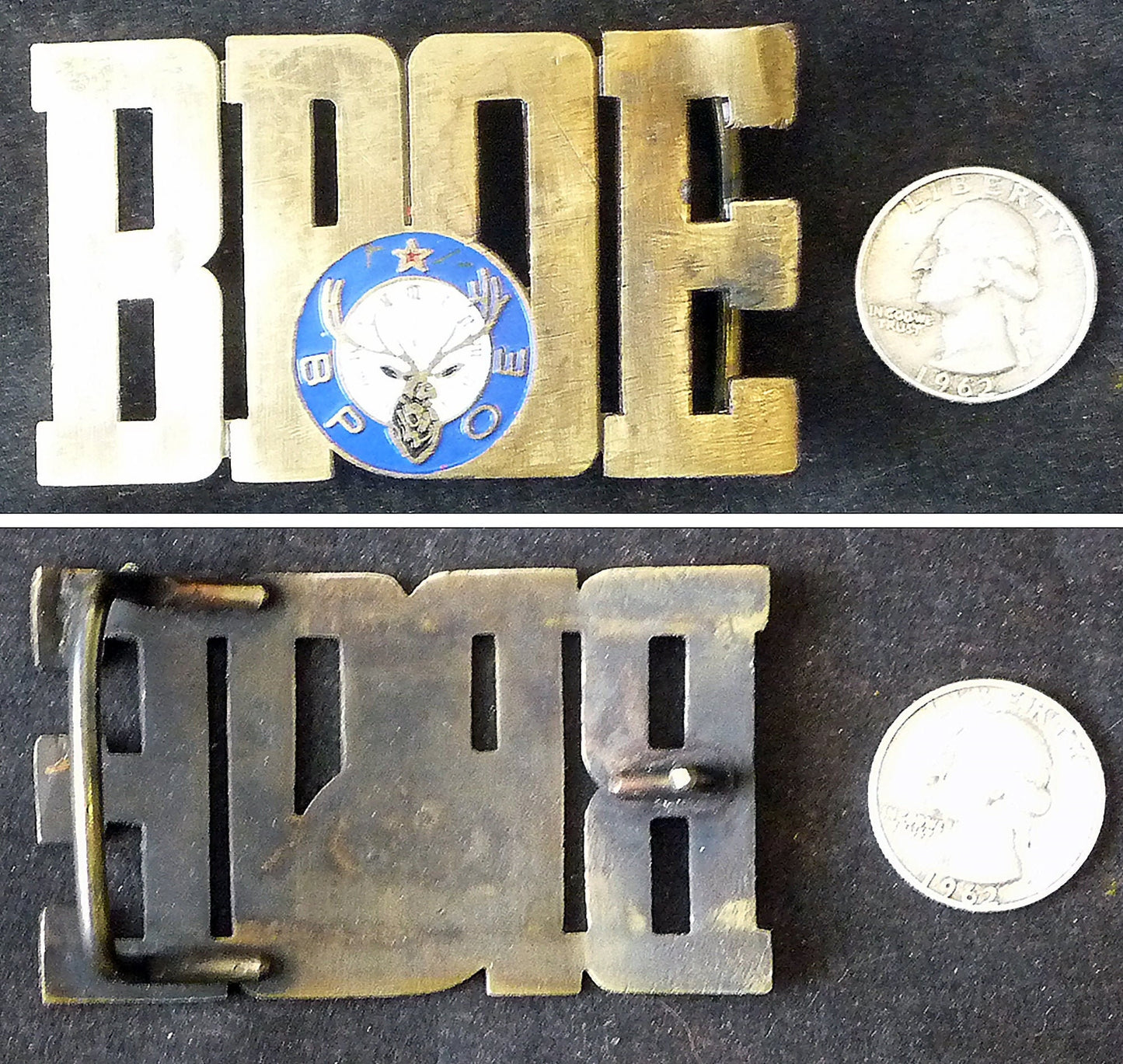 Vintage "ELKS" Belt Buckle