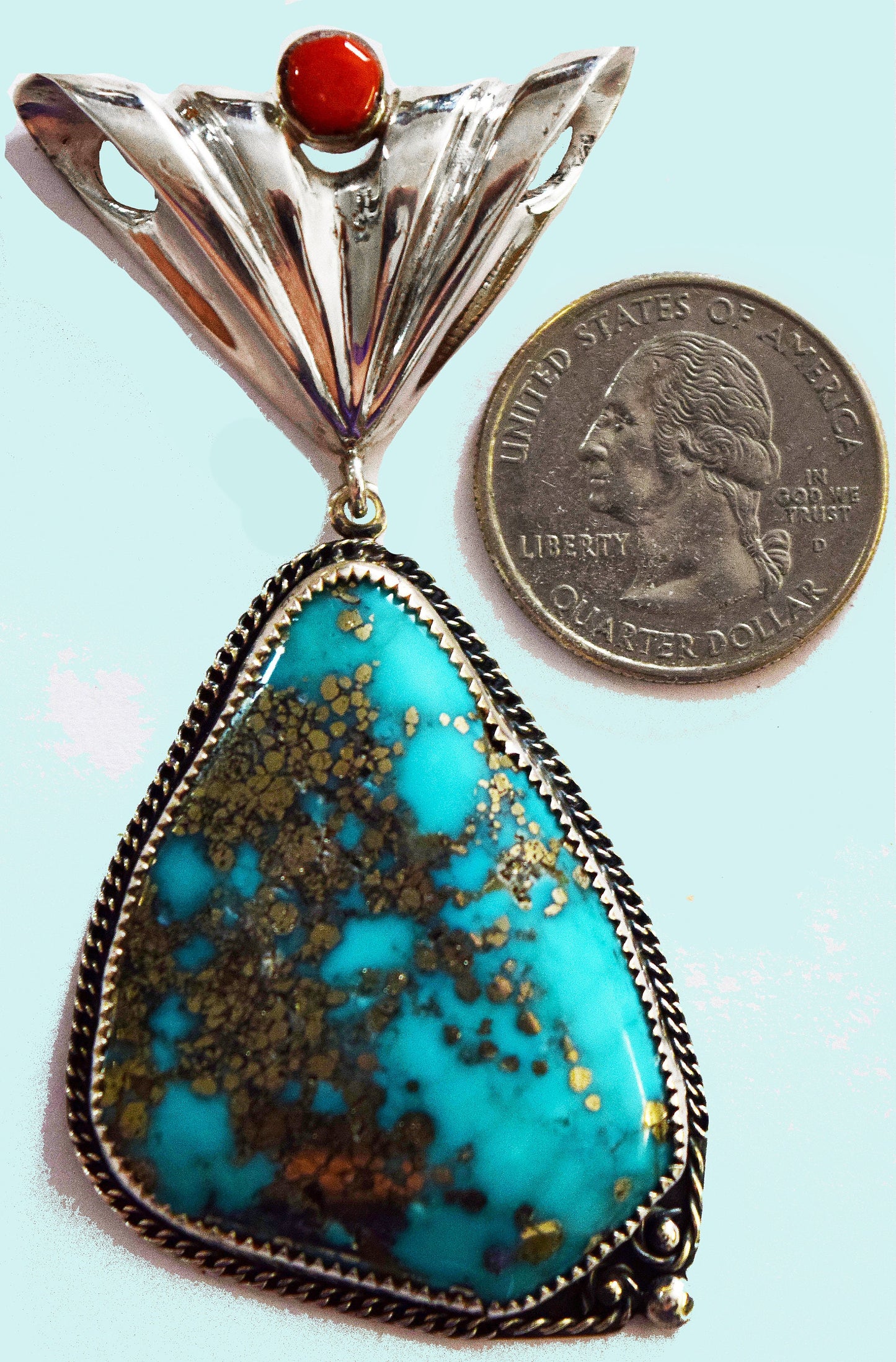 Sky-blue Turquoise waiting to brighten your day!