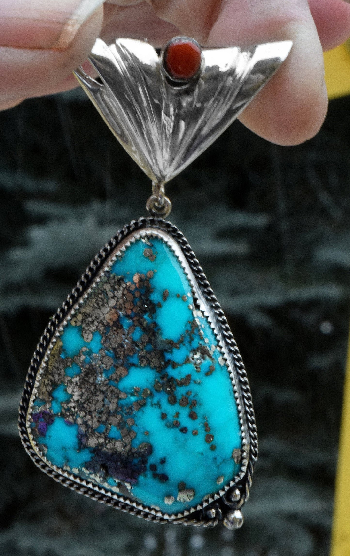 Sky-blue Turquoise waiting to brighten your day!