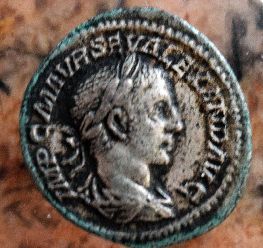 1800 year old Roman silver coin in excellent condition!