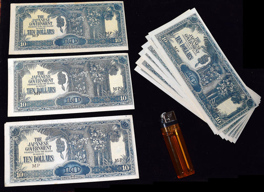 Historical paper! The money Japan would have used in the U.S. if they had won!