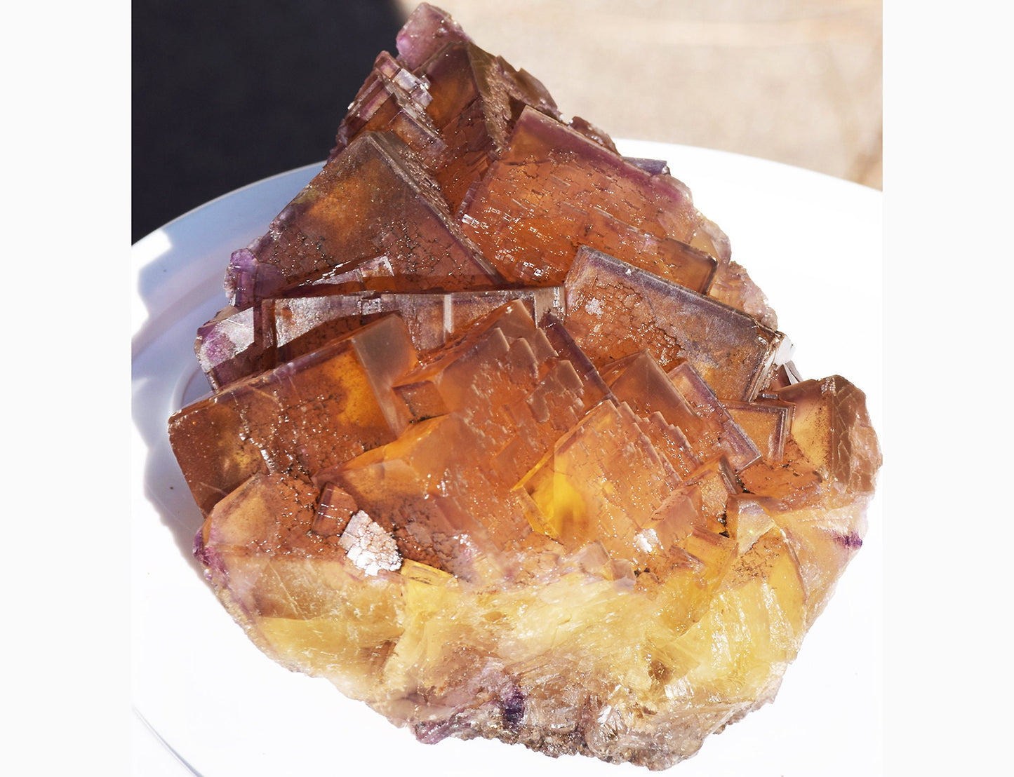 HUGE! Cave-in Rock, Ill., Fluorite specimen!