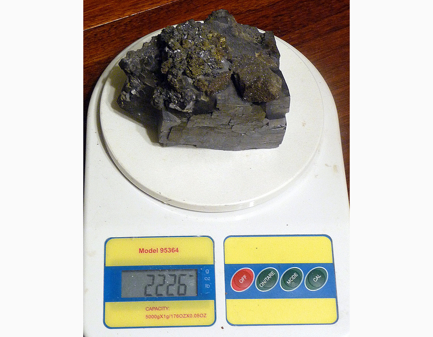 HUMONGOUS! Giant Galena specimen - over 2 Kilos - nearly FIVE pounds!! Sweetwater Mine, Reynolds County, Missouri