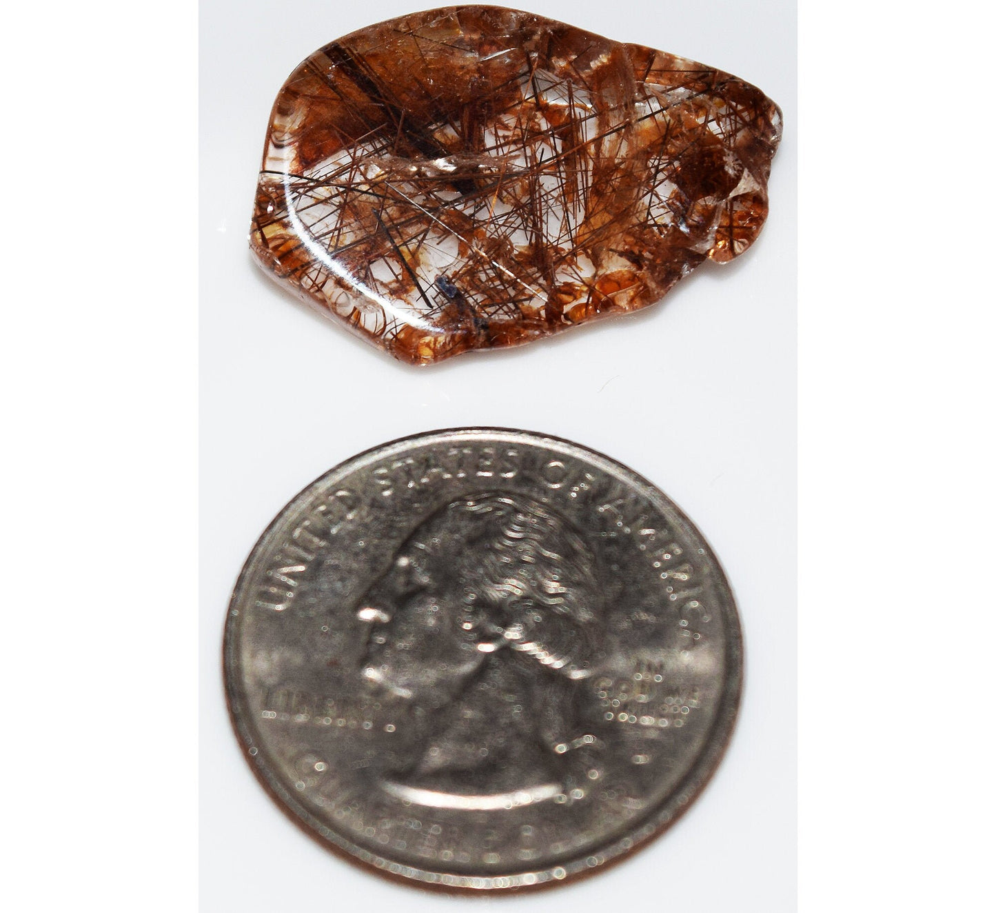 Rutilated Quartz - Helter Skelter!