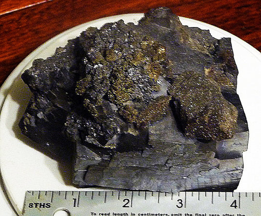 HUMONGOUS! Giant Galena specimen - over 2 Kilos - nearly FIVE pounds!!  Sweetwater Mine, Reynolds County, Missouri