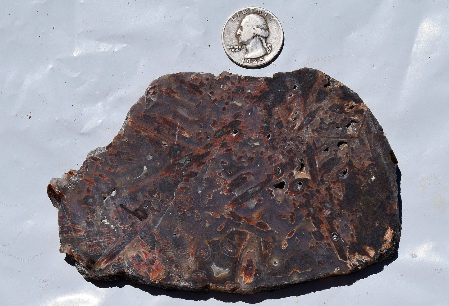 High grade Turkish stick agate - Slab #2