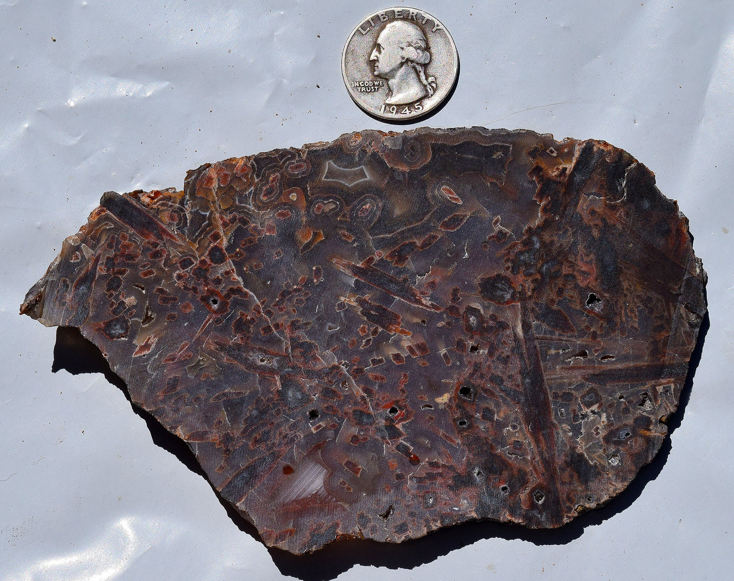 High grade Turkish stick agate. Slab #4