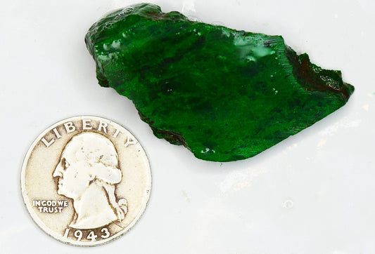 RARE Lapidary Material! High-grade Maw Sit Sit from Burma - Slab #3