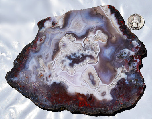 Moroccan Ghost Agate from the Ahouli region. #4