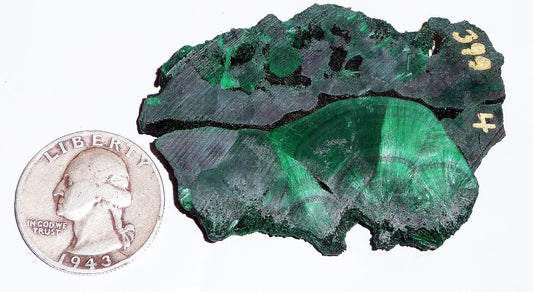RARE! Velvet Malachite, Slab #4