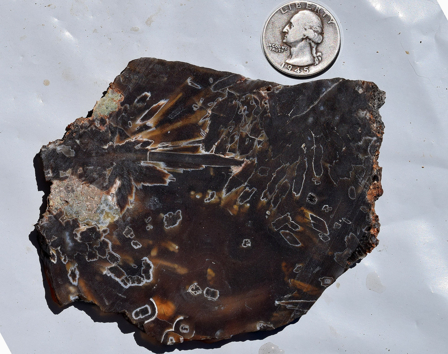 High grade Turkish stick agate. Slab #8