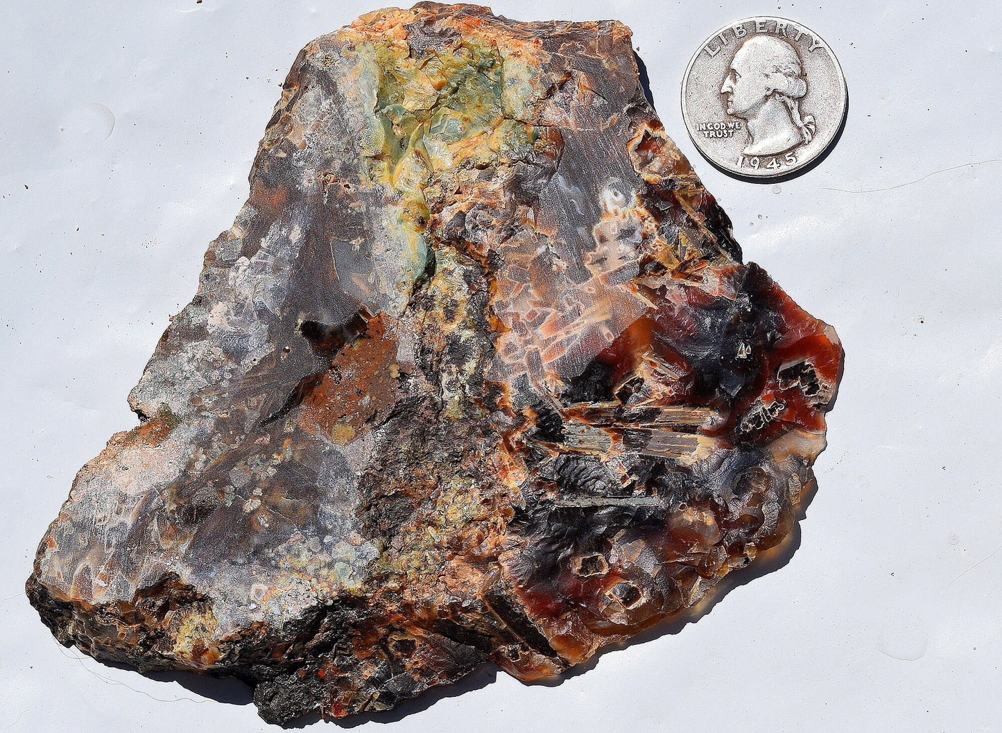 High grade Turkish stick agate. Slab #9