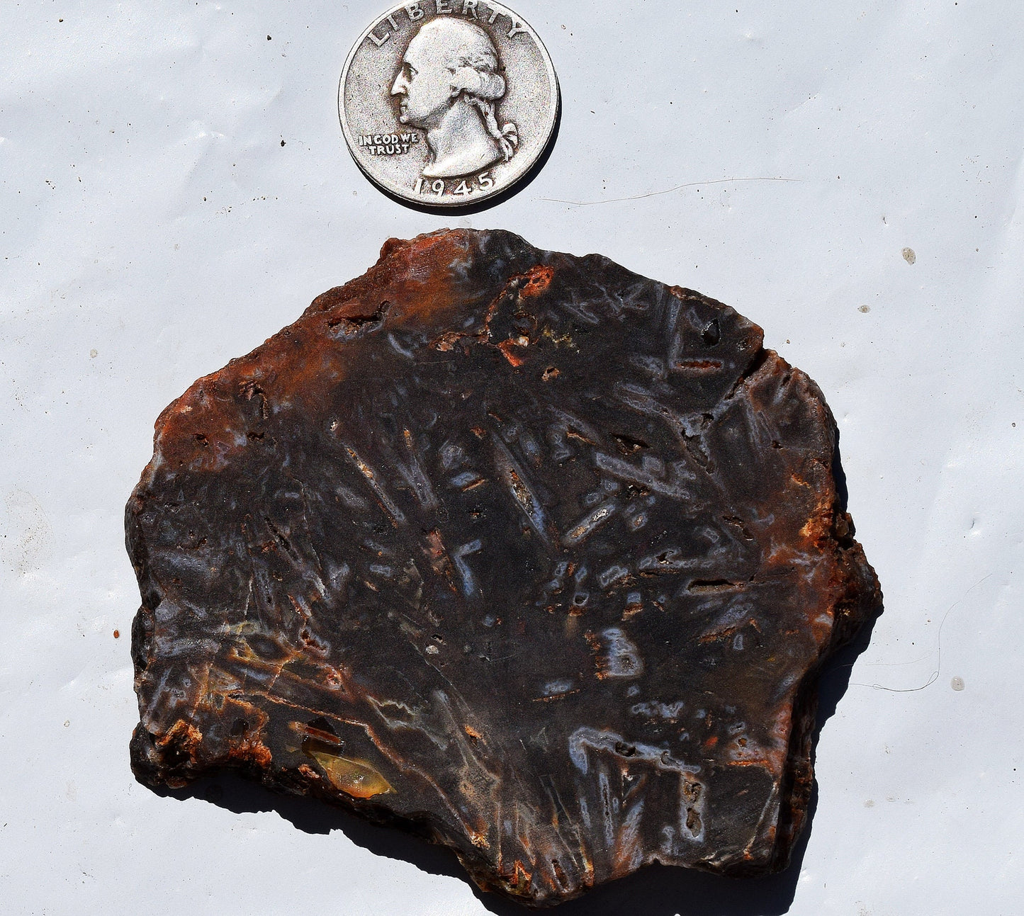 High grade Turkish stick agate. Slab #10
