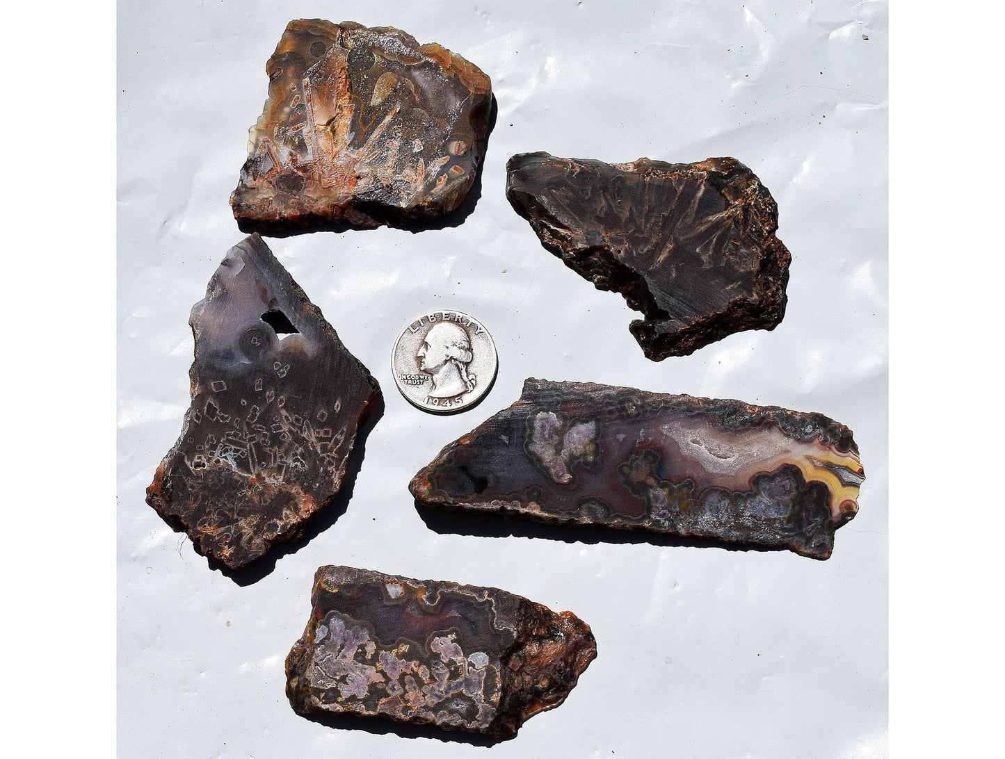 High grade Turkish stick agate. Group - #14