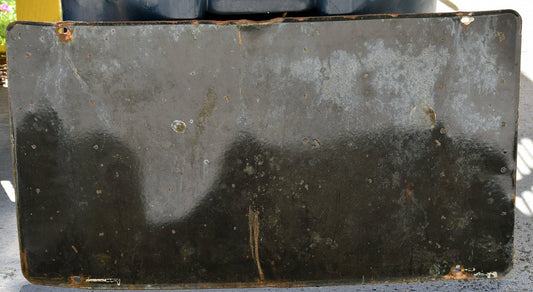 MILITARIA! ~ a WWII collector's dream! 1940's "Allied Personnel Only" porcelain sign!