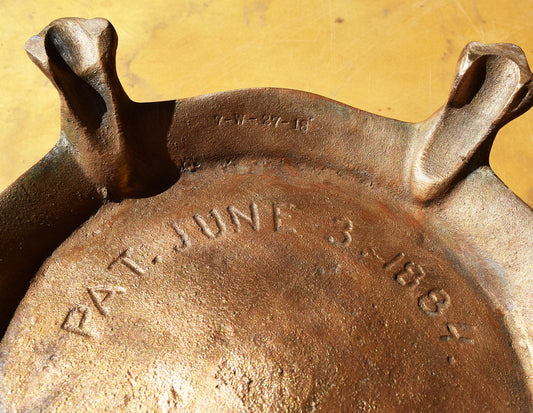 Barroom size, century old, heavy-duty, brass Spittoon, freshly cleaned and sanitized and ready for the Man Cave!