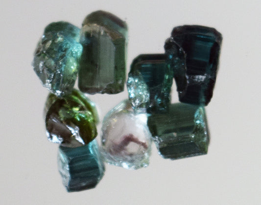 14 carats of African, old stock Tourmalines!