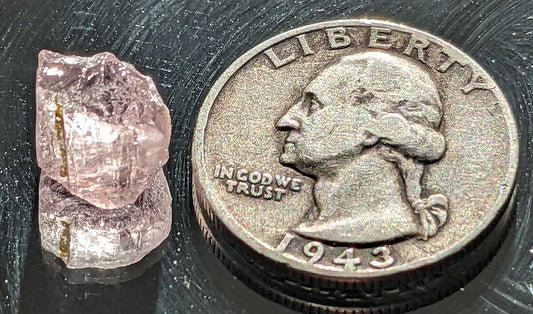 7+ carat bubblegum pink, cleanish Rubelite.  Old stock from Africa.  Tourmaline rough.