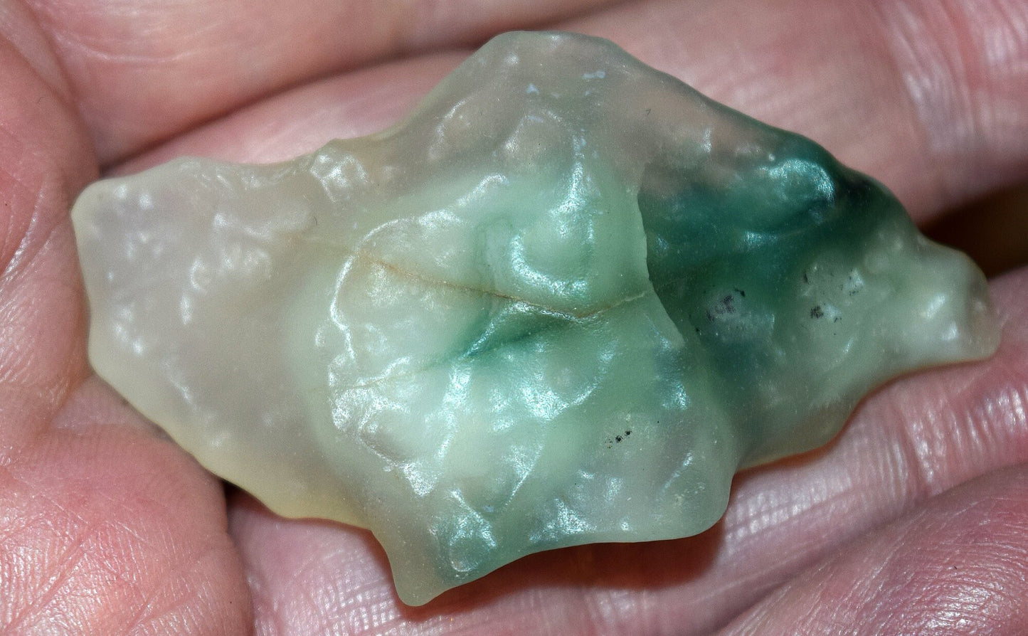 Rare, naturally weathered Gobi Agate! This one is really special!