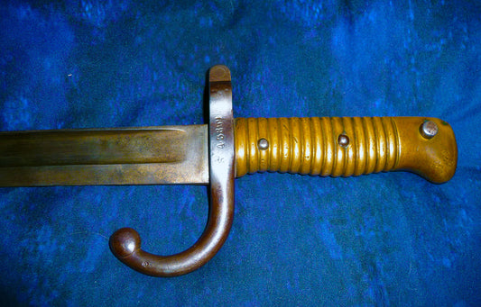 French Model 1866 Chassepot Yataghan Bayonet Sword