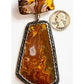 Looking for your Power Piece? Here it is! Beautiful, large Agates in a hand made sterling Silver pendant!