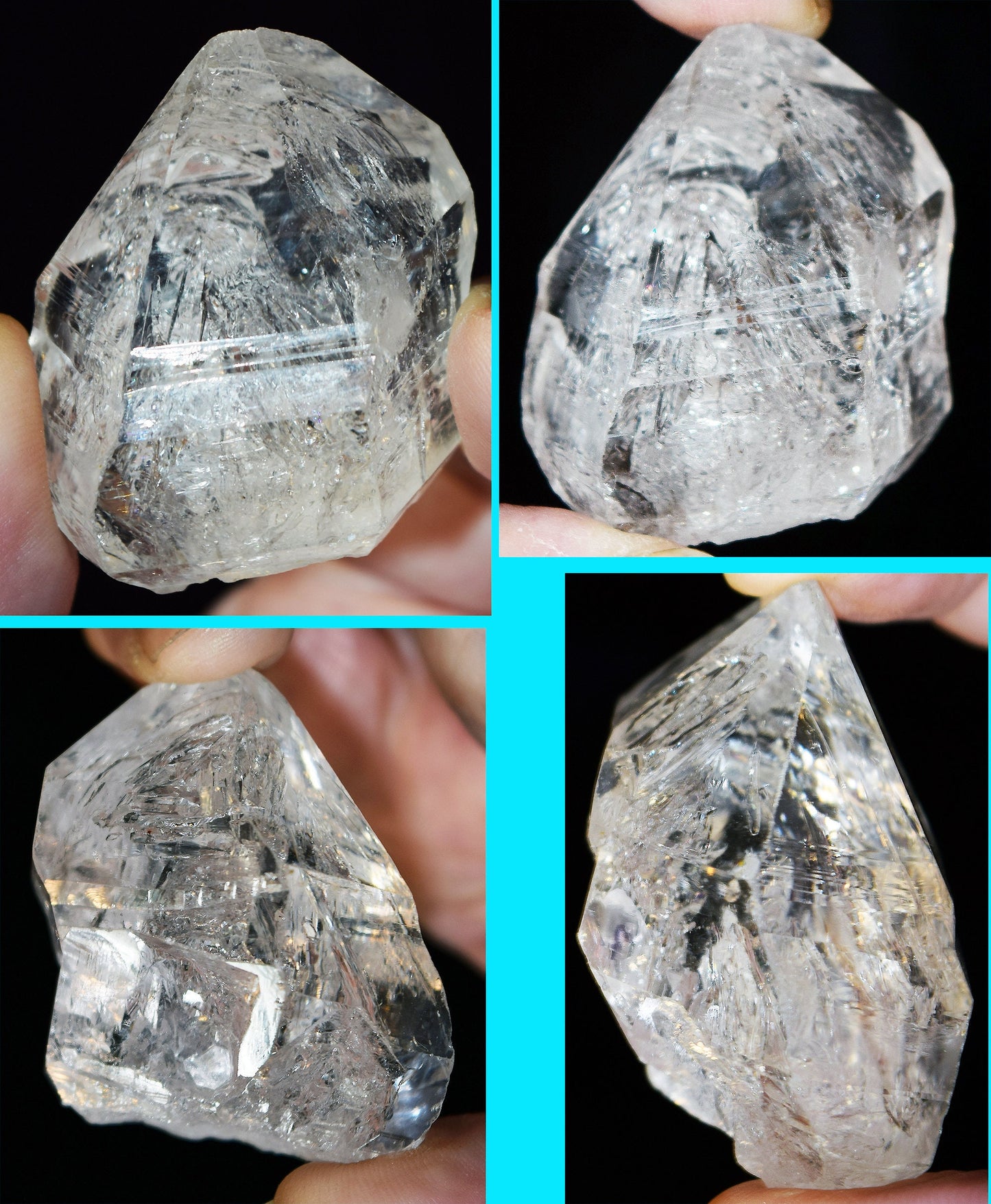 Glass-clear and gorgeous! 2 ounce Quartz crystal from Namibia.