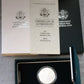 1991 PROOF Korean Ward Silver Dollar with original packaging and COA