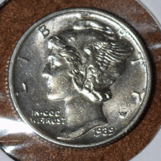 AU 1939 P Mercury dime!