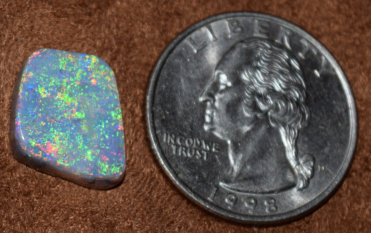 Knock your eyes out beautiful! One of the most beautiful Opals you will ever see! 5.38 carats of WOW!