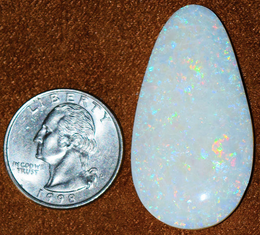 LOVE OPALS? Here is a MONSTER 39.28 carat gem with full, vibrant color - truly world class!