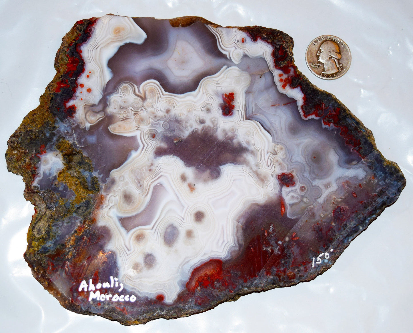 Moroccan Ghost Agate from the Ahouli region. #4