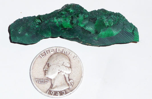 RARE! Velvet Malachite, Slab #3