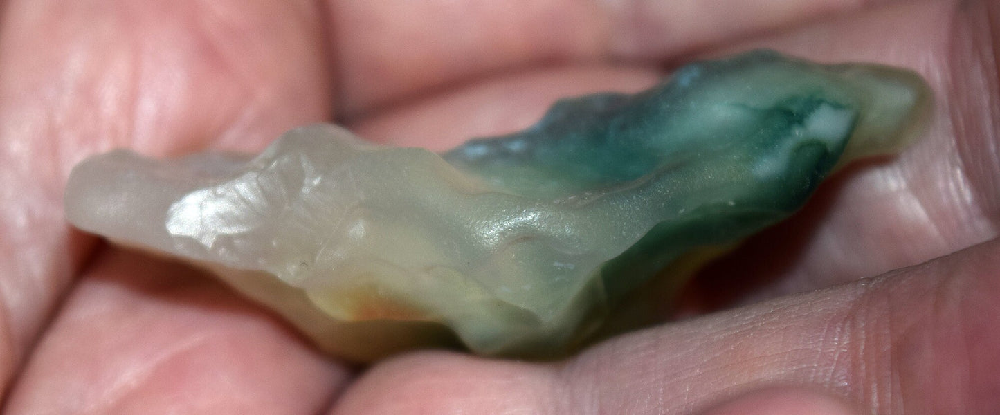 Rare, naturally weathered Gobi Agate! This one is really special!